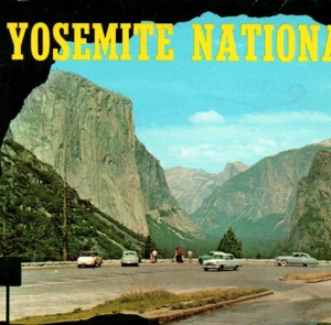 Yosemite Nationalpark Portal der Grandeur Höhle Wawona Tunnel CA Vintage Postkarte - Bild 1 von 4