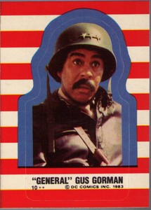 1983 Topps Superman III Stickers #10 General Gus Gorman