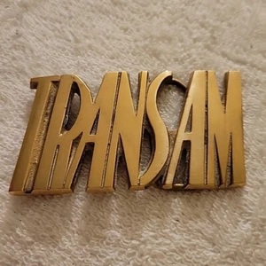 Pontiac Trans Am Belt Buckle Cutout Solid Brass BBB 4500  - Picture 1 of 2