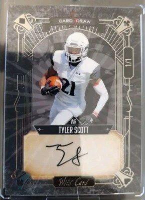 2023 Wild Card 5 Card Draw - TYLER SCOTT Rookie Auto RC SSP #1/1 - Image 1 of 4