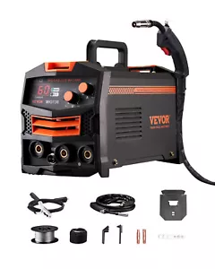 VEVOR MIG Welder 130Amp Gasless Flux Core Mig Welding Machine with IGBT Inverter - Picture 1 of 12