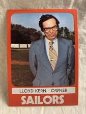 1980 Lynn Sailors Minor League TCMA #22 Lloyd Kern M3
