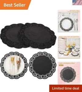 200 Pcs Doilies Paper Doilies Lace Paper Doilies Disposable Foil Lace Paper D... - Picture 1 of 8