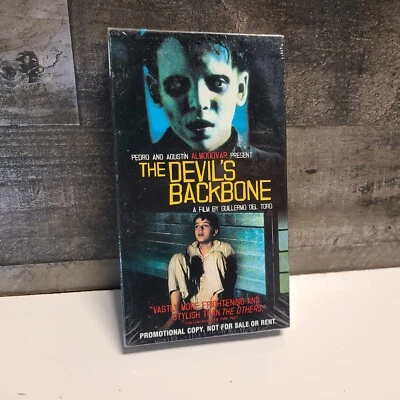 Seal VTG Horror VHS Movie The Devil's Backbone 2002 New NIP Promo Copy 4 Grading - Image 1 of 4