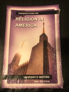 Perspectives on Religion in America University Writing 3rd Edition, BYU - Imagen 1 de 2