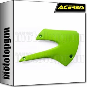 ACERBIS 0003862 RADIATOR SCOOPS GREEN KAWASAKI KX 85 2001 01 2002 02 2003 03 - Picture 1 of 4