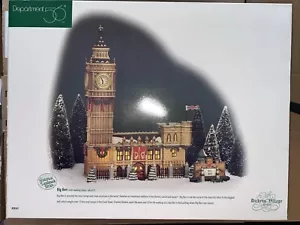 Dept 56 Dickens Village Historical Landmark Christmas "Big Ben" New Open Box - Bild 1 von 7