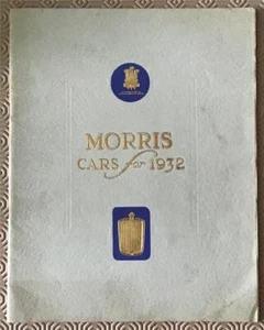 MORRIS Car Sales Brochure For 1932 #15052-1/32/25m/7 Sep 1931 MINOR Eight MAJOR+ - Picture 1 of 13