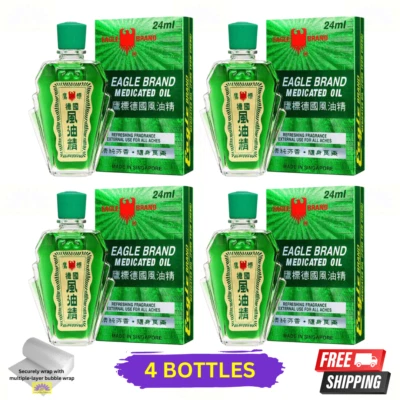 4 aceites medicinales marca Eagle 24 ml - Imagen 1 de 4