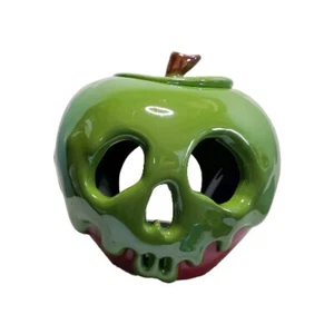 Poison Apple Just One Bite Halloween Votive Candle Holder Snow White Disney - Picture 1 of 8