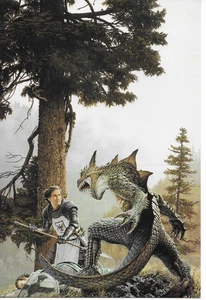 COLOSSAL CARDS #32 RETURN of the BANISHED by KEITH PARKINSON - FPG 1994 - Bild 1 von 2