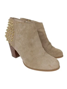 ZARA WOMAN Botas con cremallera Mujeres Botines Talla EU 38 marrón - Imagen 1 de 5