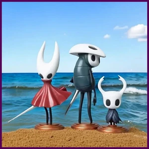 3 Teile/Set Spiel Hollow Knight: Silksong Figur Kawaii Q Version Little Knight - Bild 1 von 24