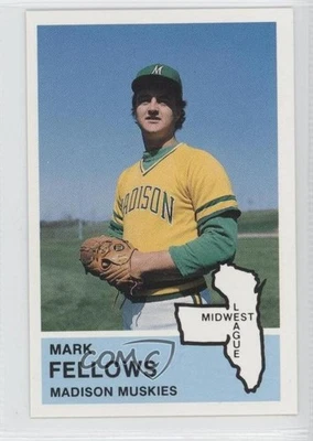 1982 Fritsch Midwest League Stars of Tomorrow Mark Fellows #104 - Image 1 of 2