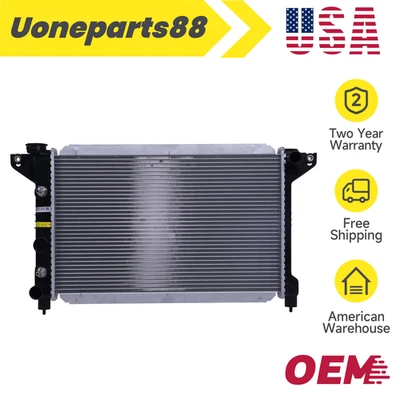 Radiator for Chrysler LeBaron Dodge Daytona Spirit Plymouth Acclaim 1989-1991 - Image 1 of 4