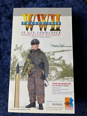 Dragon WWII 1/6 SP 'Das Reich' Gun Commander "Johann Sigel" France 1944 - Image 1 of 4
