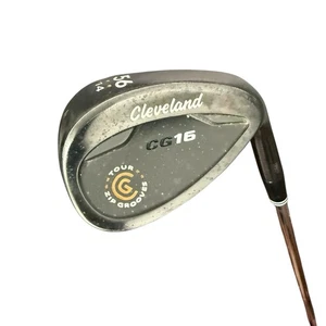 Cleveland CG16 Tour Zip Grooves 56° / 14° Sand Wedge SW 36” RH Wedge Flex Steel - Picture 1 of 7
