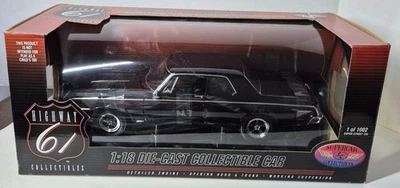 1964 Dodge 330 Super Street Highway 61 Diecast 1:18 Car - Black - Image 1 of 4