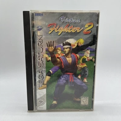 Virtua Fighter 2 SEGA Saturn NTSC-U USA gioco usato americano COMPLETO - Immagine 1 di 4