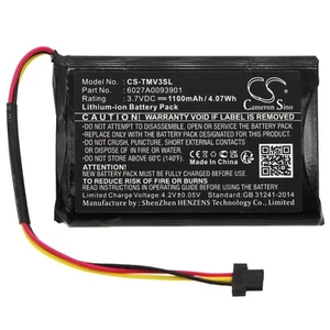 Upgrade Battery For TomTom 4EM0.001.01,N14644,V3,XL IQ 1100mAh / 4.07Wh - Picture 1 of 5