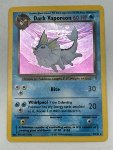 Vaporeon Oscuro 9/110 - Colección Legendaria (2002) Holograma De Colección Raro - MP - Imagen 1 de 2