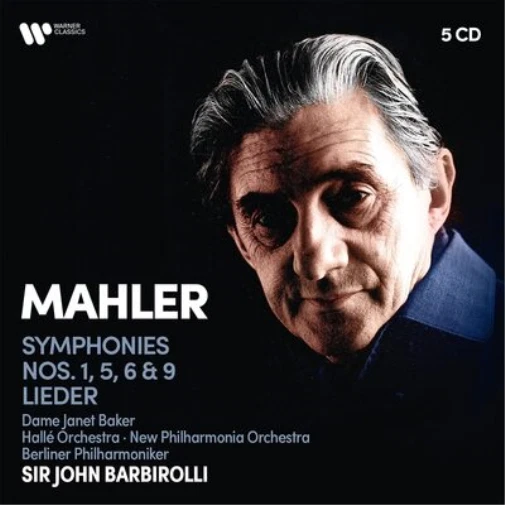 Gustav Mahler Mahler: Symphonies Nos. 1, 5, 6 & 9/Lieder (CD) Box Set - Bild 1 von 1