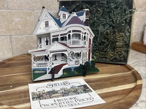 Sheila's Wood Decor GREENMAN HOUSE, Cortland, New York, Ltd. Ed. 3135/4000, 1995 - Picture 1 of 10