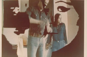 SANDRINE BATTISTELLA PIERRE OUDREY  NUMERO DEUX 1975 PHOTO ORIGINAL  GODARD - Picture 1 of 2