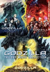 DVD Godzilla Part 1+2+3 Planet Monsters + City Battle + Planet Eater English Dub - Picture 1 of 2