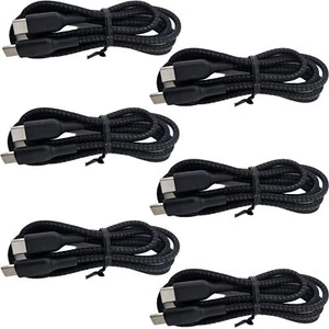 Belkin USB-C Cable, Braided Boost Charging Wire USB-C To USB-C, 1m/ 3.3ft, Black - Picture 1 of 6