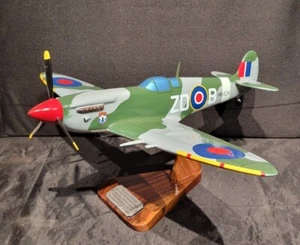 Vintage Breitling Plane Store Display Super Marine Spitfire Airplane Rare - Picture 1 of 18