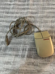Vintage Compaq 2-Button Trackball PS/2 Wired Mouse MUS2J - Picture 1 of 2