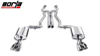 Borla S-Type 2.5" Cat-Back Exhaust w/ 3.5" Tips For 2008-2009 Pontiac G8 GT/GXP Foto 1 de 2