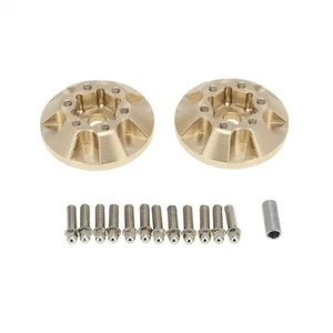RC Hop Ups 1.9″/2.2″ CNC Brass +3mm 6 Bolt Wheel Hub Set (2) - Picture 1 of 1