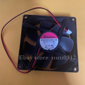SUNON EE92251B3-000C-A99 9025 9cm 12V 1.3W 9cm Dual Ball Cooling Fan - Picture 1 of 2