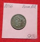 1856 Half Cent Braided Hair Choice Brown Au Early Date Copper