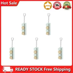 Keyboard Key Button Keycap Fidget Keychain Decompression (Green yellow) - Photo 1/6