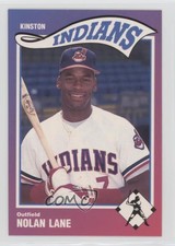 1990 Sportsprint Kinston Indians Nolan Lane #10