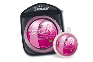 Seaguar Pink Label Big Game Fluorocarbon Leader Material- 150lb- 25yds