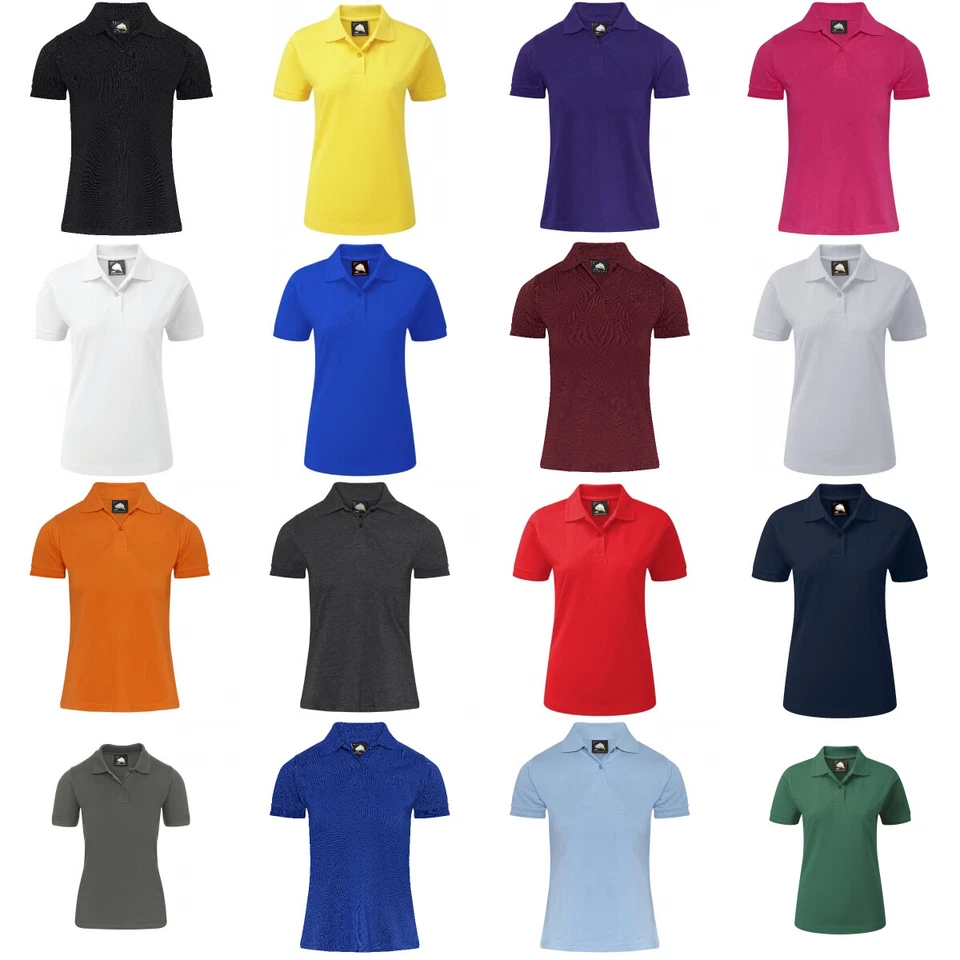 LADIES ORN WREN POLO SHIRT HIGH QUALITY FEMALE WORK POLOSHIRT 1160 - Image 1 of 1