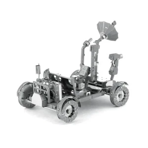 Apollo Lunar Rover: Metal Earth Moon Buggy 3D Laser Cut Miniature Kit 2 sheets - Bild 1 von 3