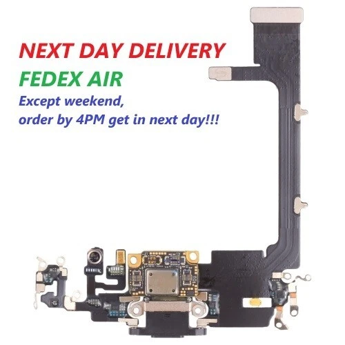 Зарядный порт док-станция микрофон гибкий сменный для iPhone 11/11 Pro Max на следующий день - Изображение 1 из 1