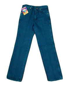 VTG Wrangler Women’s Firewash 936FRQ Turquoise Slim Fit Jeans Sz 29X30 NWT - Picture 1 of 6