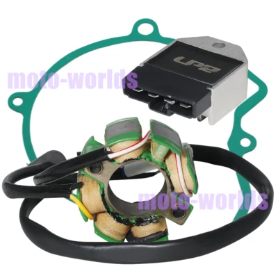 Bobina de estator y regulador de voltaje + junta para KTM 525 SX Racing 2003-04 59039004000 Foto 1 de 4