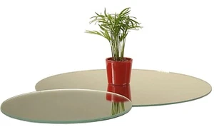 Runder Spiegel auf Maß Wandspiegel Rund Spiegelfliesen Spiegelplatte 3mm stark - Bild 1 von 2