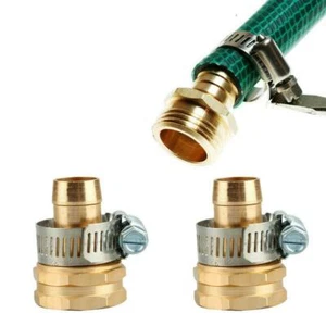 Kit de reparación de manguera de jardín conector de manguera 3/4 macho --juego de nosotros hembra SAL E - Imagen 1 de 9