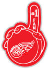 Detroit Red Wings Puck Hand NHL Sport Car Bumper Sticker Decal  "SIZES''