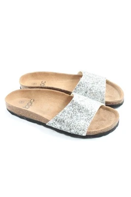 BPC Sandalo comodo Donna Sandalo Taglia IT 35 argento stile casual - Immagine 1 di 4