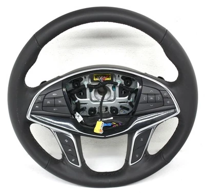 84859083 OEM Black Steering Wheel For Cadillac XT5 Premium Luxury - Image 1 of 4