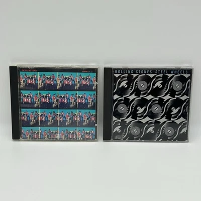 Rolling Stones CD LOT OF 2: Steel Wheels [1989] + Rewind [1984] (CD, Originals) Foto 1 de 4